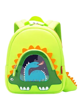 Jungle Stegosaurus Backpack Green 