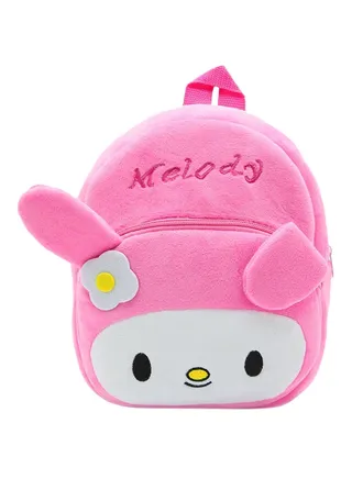 Cartoon Shape Kids Backpack Pink 