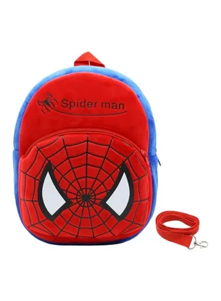 Cartoon Shape Kids Backpack Blue/Red 