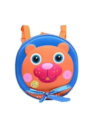 My Starry Backpack - Bear Blue/Orange 