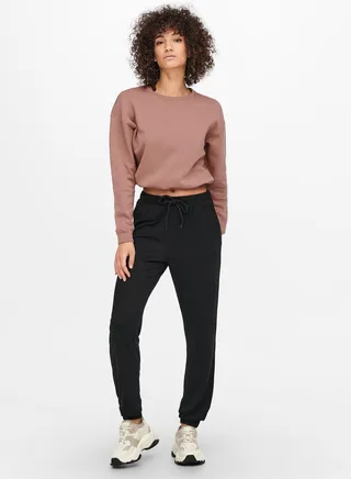 Tie Hem Knitted Sweatshirt 