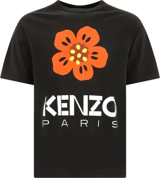 Kenzo Boke Flower Printed Crewneck T-Shirt