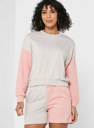 Colour Block Sweatshirt 