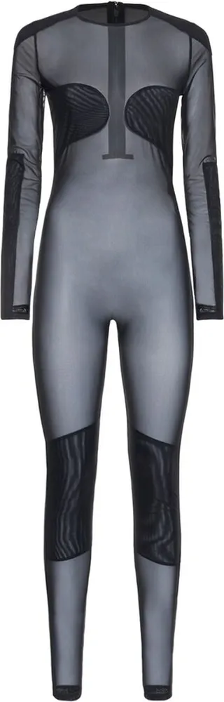 Stretch mesh bodysuit