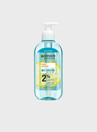 Garnier Skinactive Fast Clear Gel Wash, 200Ml