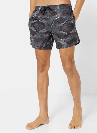 Embroidered Swim Shorts 