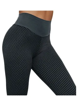 High Waist Training Leggings Black 