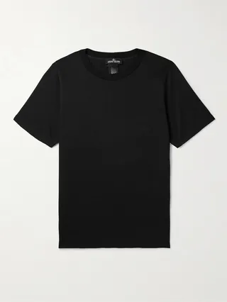 Printed Cotton-Jersey T-Shirt
