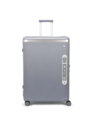 Echolac Dynasty 76.5cm Hardcase Non-Expandable 4 Double Wheel Check-In Luggage Trolley Ice Blue - PC142 28A 