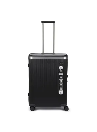 Echolac Dynasty 67cm Hardcase Non-Expandable 4 Double Wheel Check-In Luggage Trolley Vulcan Grey - PC142 24 VULCAN GREY 