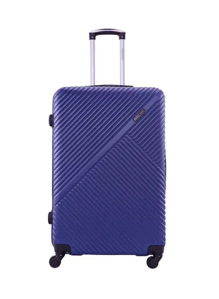 Vizro Cabin Size ABS Hardside Spinner Luggage Trolley 20 Inch Navy 