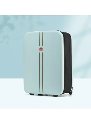 1-Piece Foldable Luggage With Lever 