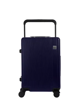 Premium Wide Handle Spinner Carry On Luggage Trolley with TSA Lock 20 Inch Navy 