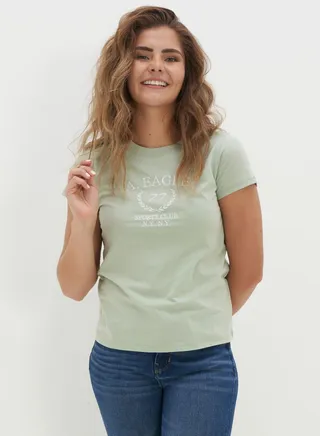 Round Neck Graphic T-Shirt