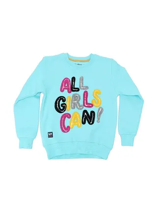 Full Sleeves Sweatshirt Baby Blue 