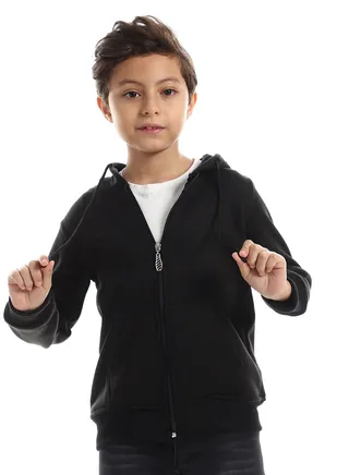 Unisex Hoodie With Zipper 