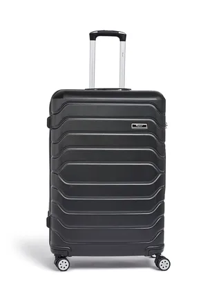 Tidal Luggage Medium Check in Trolley 24-inch Black 