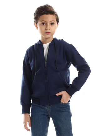 Unisex Hoodie With Zipper 