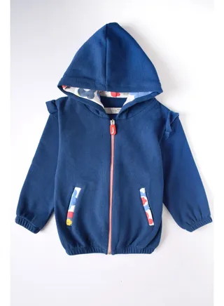 Baby Girls Full Zipper Hoodie 