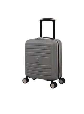 it luggage Eco-Protect, Unisex ABS Material Hard Case Luggage, FSC-certified, 8x360 degree Spinner Wheels, Expandable Trolley Bag, TSA Type lock, 16-2910E08, Size Under seat, Color Elephant Skin 