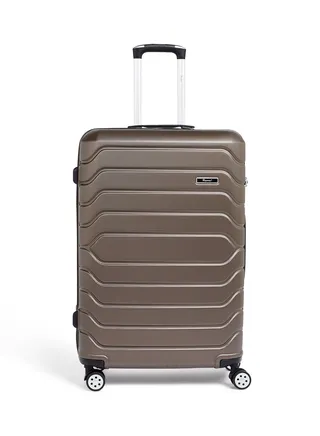 Tidal Luggage Medium Check in Trolley 24-inch Coffee 
