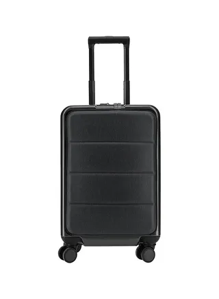Hardside Cabin Luggage Trolley Black 