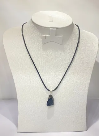 NATURAL GEMSTONE TUMBLED PENDANT 