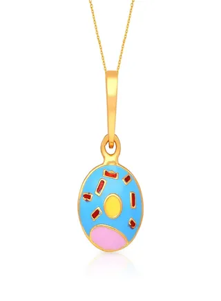 22 Carat 916 Purity Yellow Gold Pendant PD3229494Y For Girls 