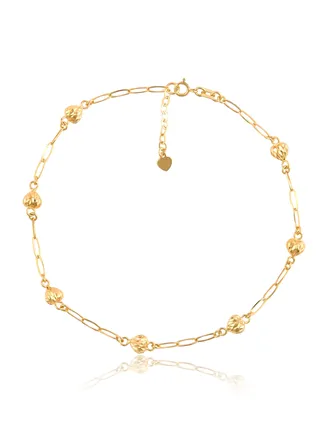 18K Gold Anklet to Adorn Your Anklet 
