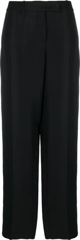 Straight-Leg Tailored Trousers