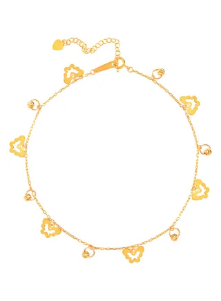 Trendy 21kt Gold Anklet Designs to Stay in Vogue 