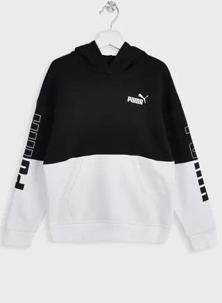 Kids Power Colorblock Hoodie Fl 