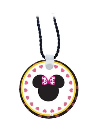 Cartoon Printed Pendant Necklace 
