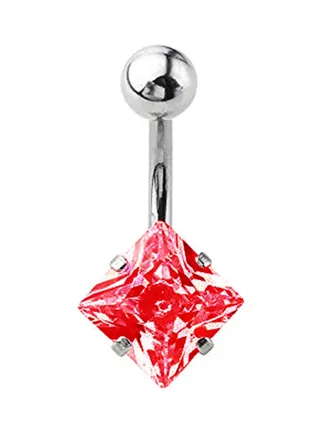 Stone Studded Belly Ring 