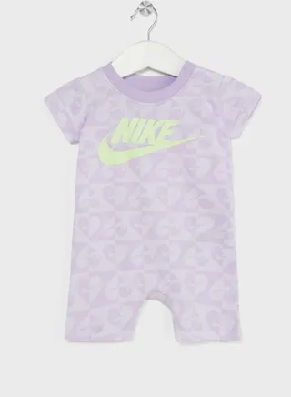 Infant  Sweet Swoosh Romper 