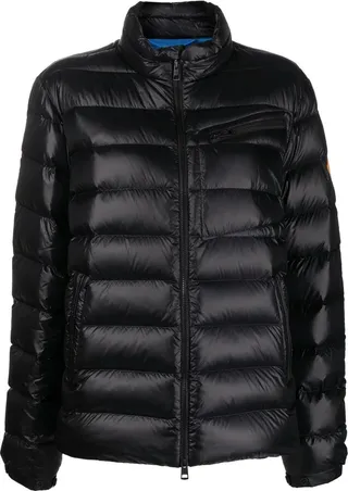 Logo Zipped-Up Padded Jacket