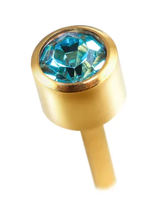 Bezel Ear Studs 