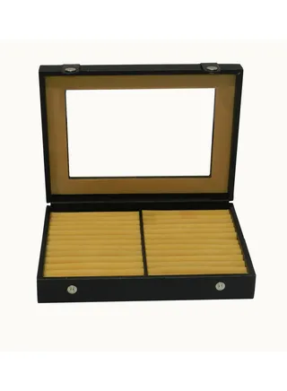 Laveri Faux Leather Designer New Collection Ring And Cufflink Box 