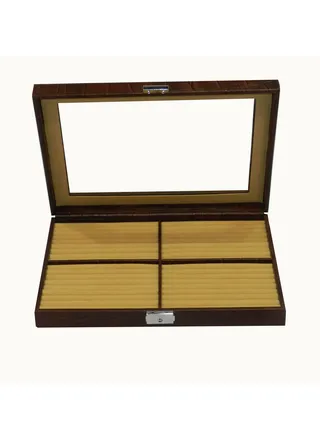 Laveri Ring Storage Display Box with Ring Holder Showcase for Store Display, Jewelry Show & Home ~ Jewelry Tray Organizer 
