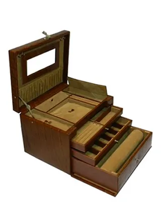 Genuine Leather Jewellery Box 