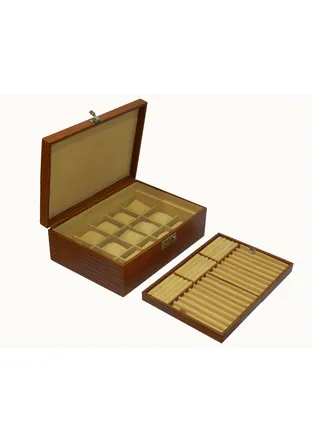 Laveri Genuine Leather Designer New Collection 15 Watch ,Pen And Ring Case And Jewellery Box 