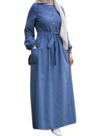 Women's casual jeans dress 