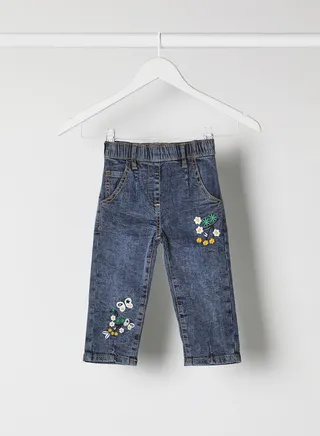 Baby Girls Jeans Light Blue 