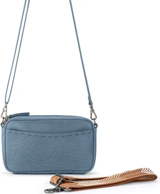 The SAK Cora Smartphone Crossbody Bag - Blue