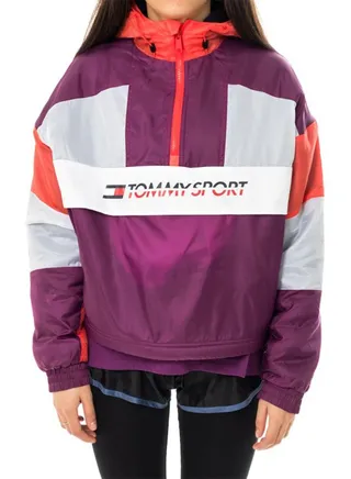 Sherpa Lined Blocked Jacket Phlox/Pink/White 