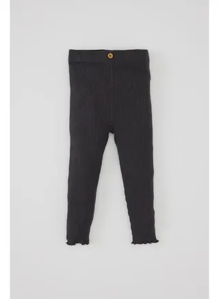 Babygirl Regular Fit Knitted Leggings 