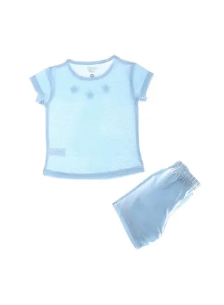 Flowers Baby  Polka Dotted Girls Pyjama Set 
