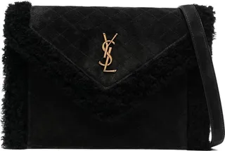 Gaby suede shoulder bag