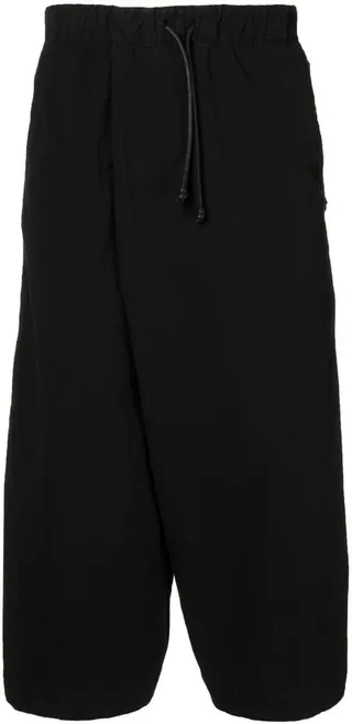 Drop-Crotch Capri Pants