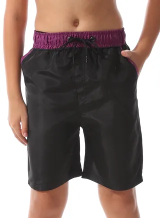 Boys Swim Short With Multi Design 